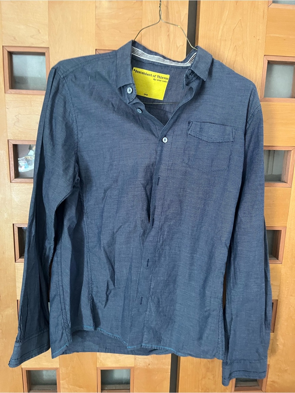 Descendant of Thieves Limited Edition 362 Cotton Shirt, L